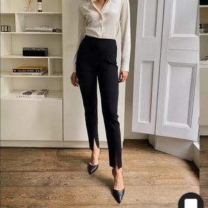 Babaton split hem pants